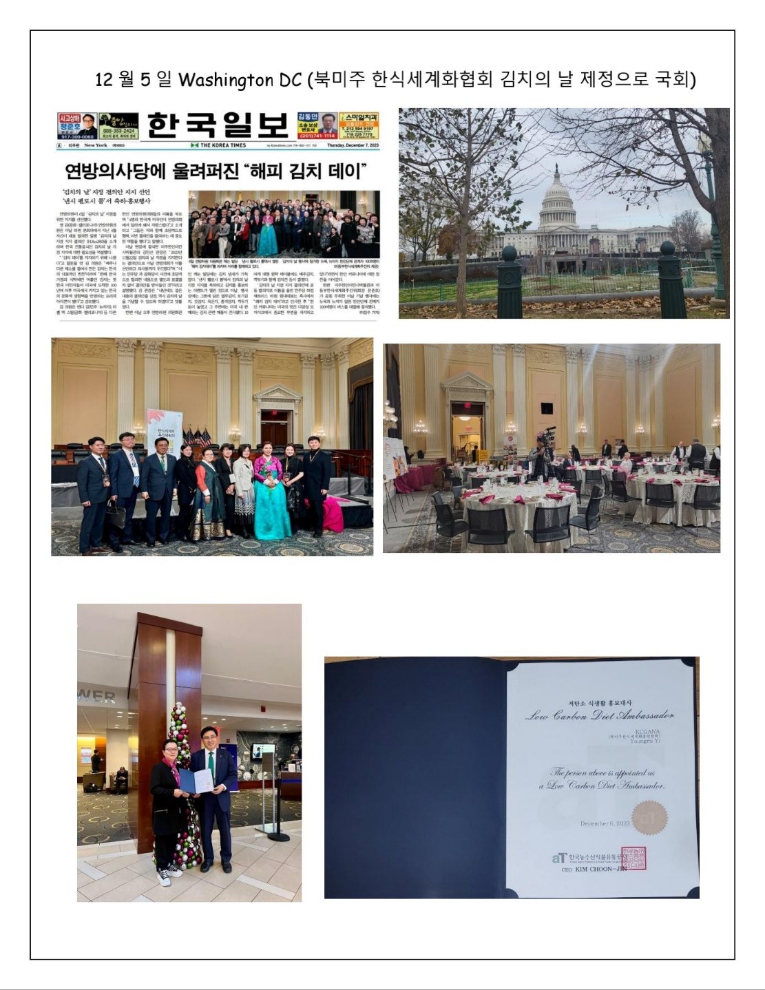 Washington DC cultural exchange