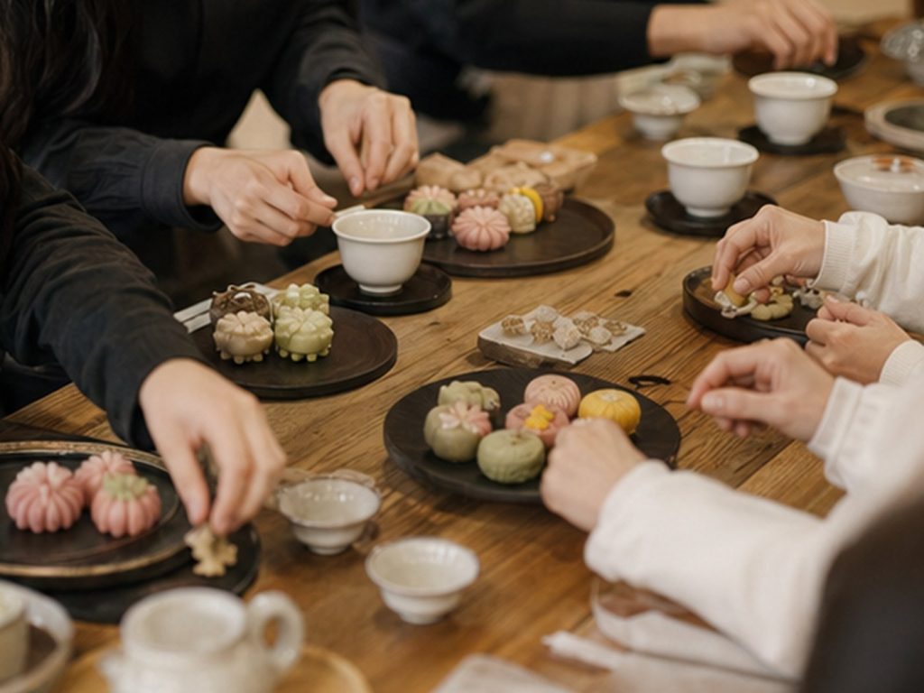 Korean palace event and food program
