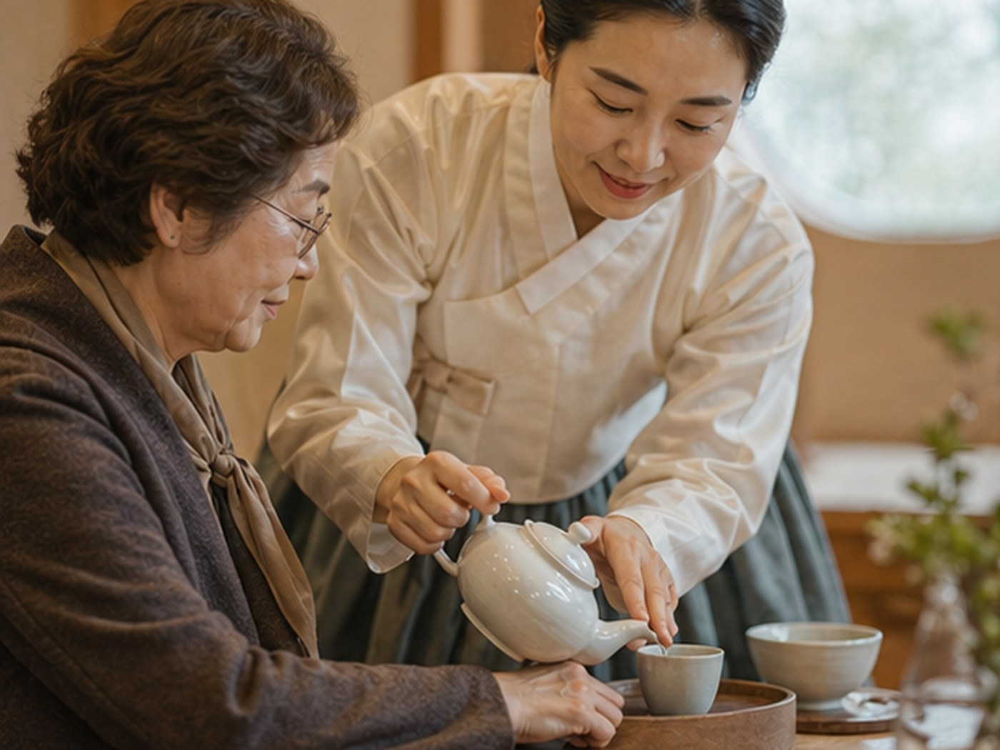 A timeline of Korean culture education across the United States. visual archive image