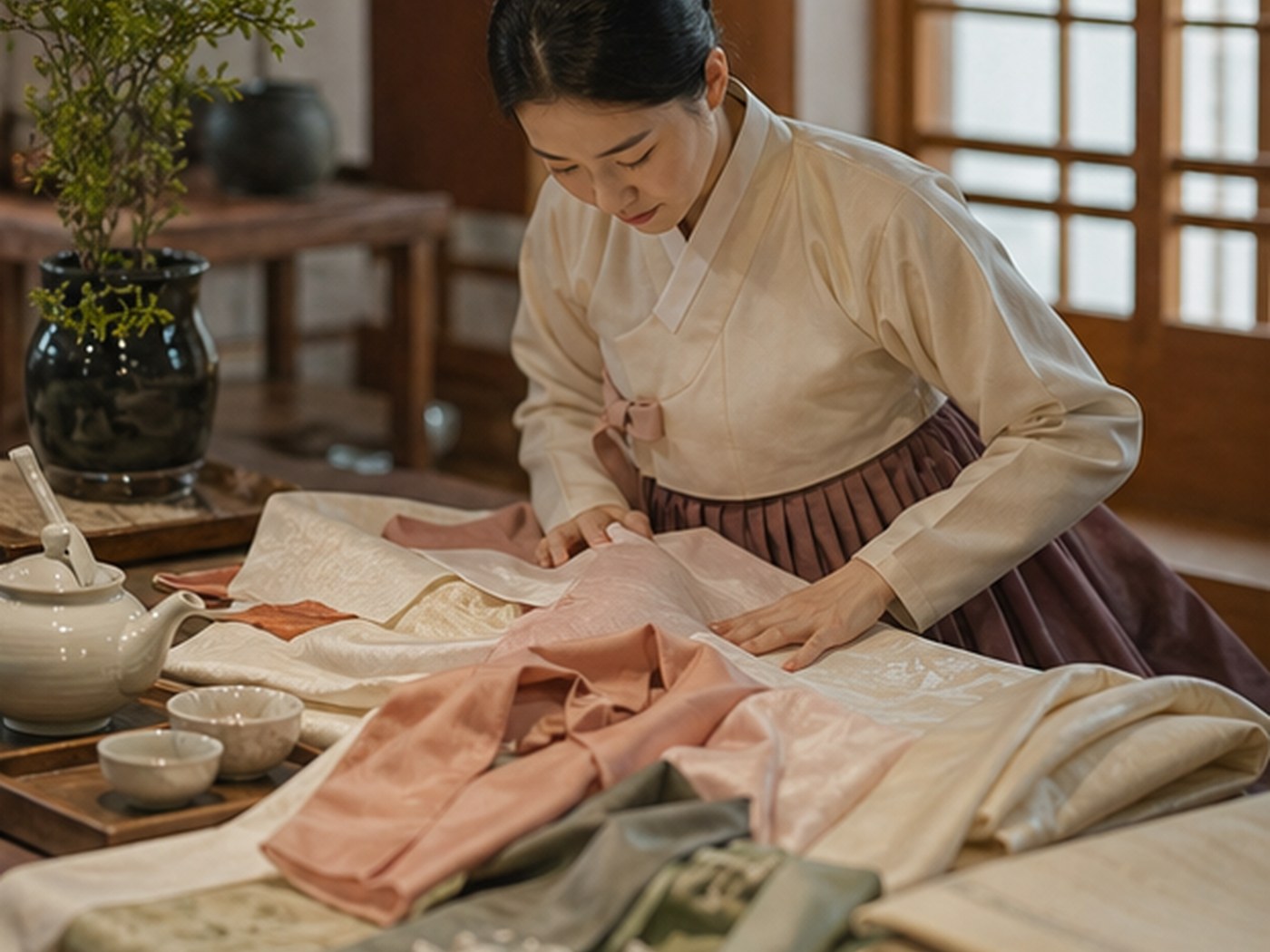 Hanbok culture education